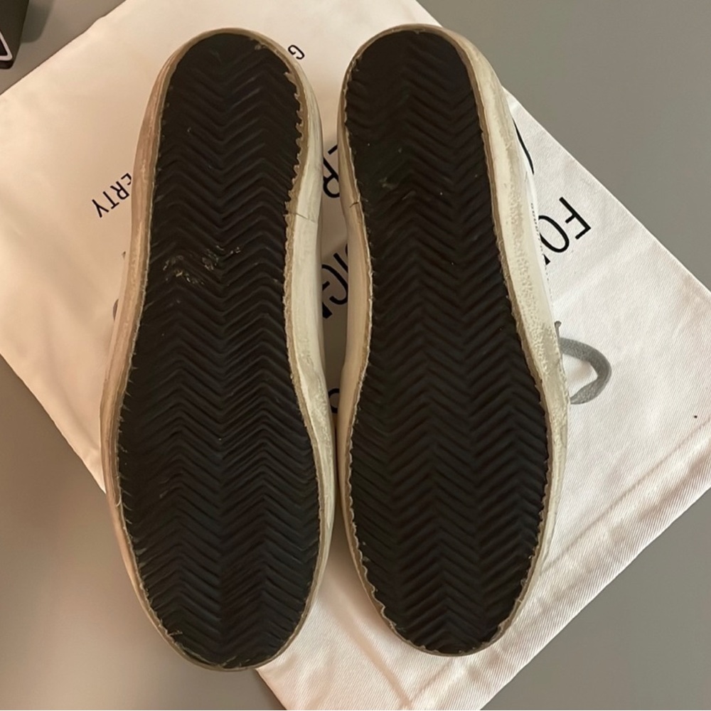 Golden Goose White and Gray Women's Sneakers - Picture 7 of 12
